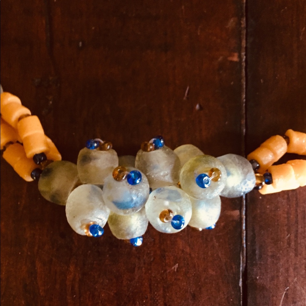 🌞🌛✨Gorgeous Handmade African Beads Set Ghana - Picture 3 of 8